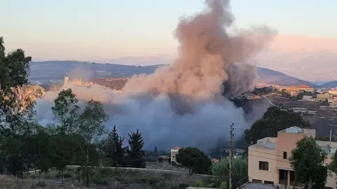 Israel's Airstrikes Target Southern Lebanese Territory