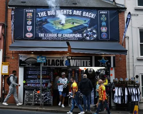 Newcastle Host FC Barcelona in UCL Fixture